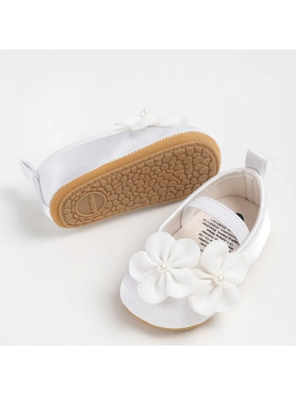 Adorable Baby Mary Jane Flats with Bowknot - Anti-Skid Sole for First Walkers